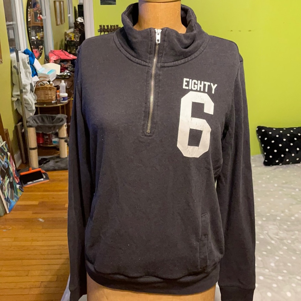 PINK quarter zip sweatshirt